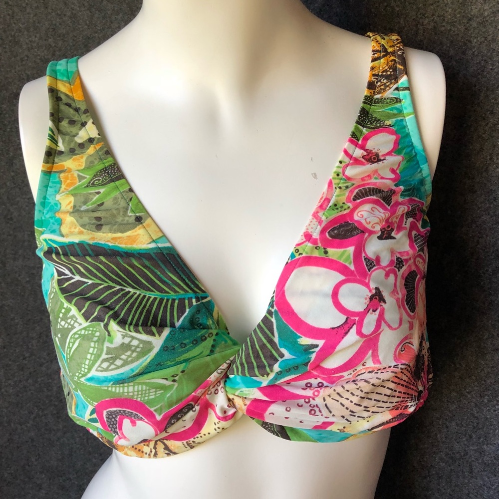 34E bikini floral print